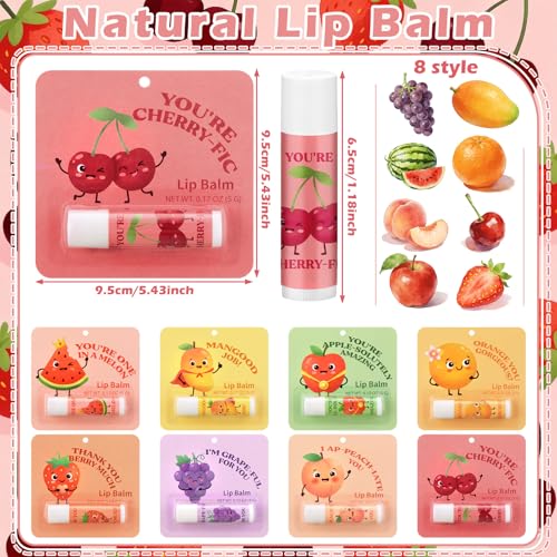 Image of 24 Pack Back to School Teacher Employee Gift Bulk Thank You Gifts Lip Balms You Are The Balms Coworkers Staff Appreciation Gift Bulk for First Day of School Inspirational Nurse Gifts
