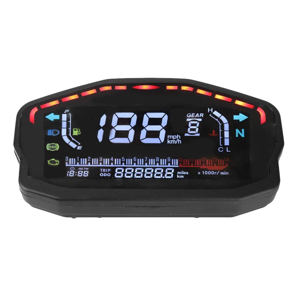 Compteur de Vitesse de Vélo MPH, LED LCD Digital SpeedERTERETER METRET