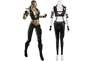 Jade Kitana Cosplay MK 11 Sonya Blade Sindel Costume Outfits