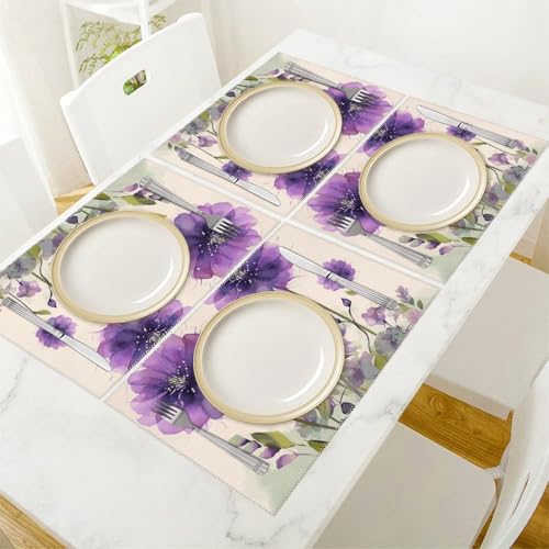 Set de table résistant à la chaleur pour protéger la table des taches - 6