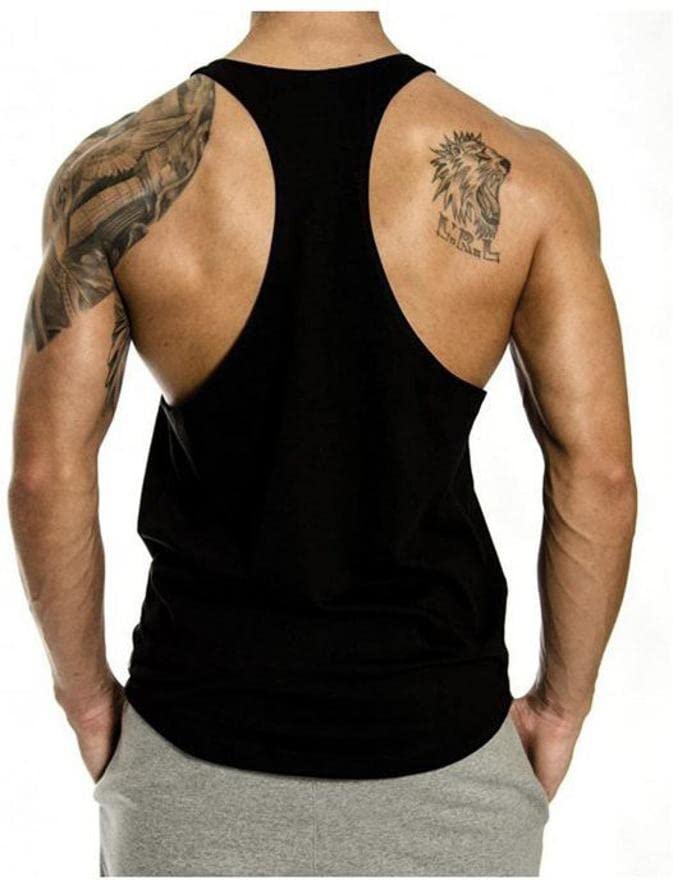 Image of MASCARI Men's Regular Sleeveless Polyester Vest | Anti-Microbial | Anti Odor, Breath tech Super Soft & Comfort Fit Gym Vest for Workout MASCARI P