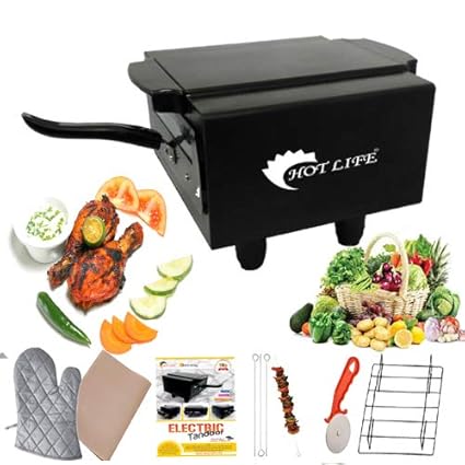 HOT LIFE Exclusive Medium Size (14 Inches) Combo Best Electric Tandoor