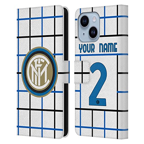 Coque Inter Milan iPhone 14 Plus portefeuille protège écran