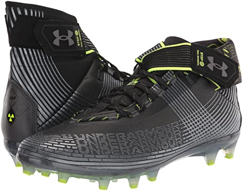 Under Armour Men's Highlight Mc Football Shoe, Black (004)/Jet Gray, 9 #TOP6