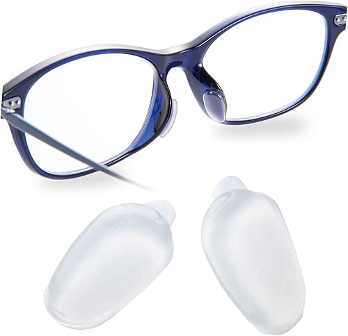 Miniatura 6 de Mochi a girl, Almohadillas para la nariz para gafas  Almohadillas antideslizantes para la nariz  Cojín de nariz de silicona suave para lentes,