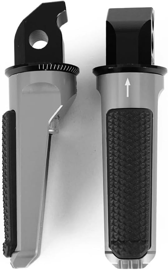 for Hon&da CB300R CB125R CB1000R NEO Sports Cafe 18-19 CB500F 16-21 CMX 500 17-20 Motorcycle Passenger Footrest Foot Pegs Rear Footpegs Accessories Pedals(Titanium)