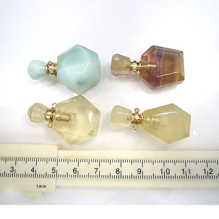 Amazon.co.jp: レモンクォーツ 香水ボトル 六角形 @1920円