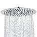 Produktbild ETiME 16 Zoll Regendusche Kopfbrause Schwenkbar Duschkopf Rund Regenbrause Einbau-Duschkopf mit Anti-Kalk-Düsen ultra Slim Design rostfrei Edelstahl Poliert Premium Qualität