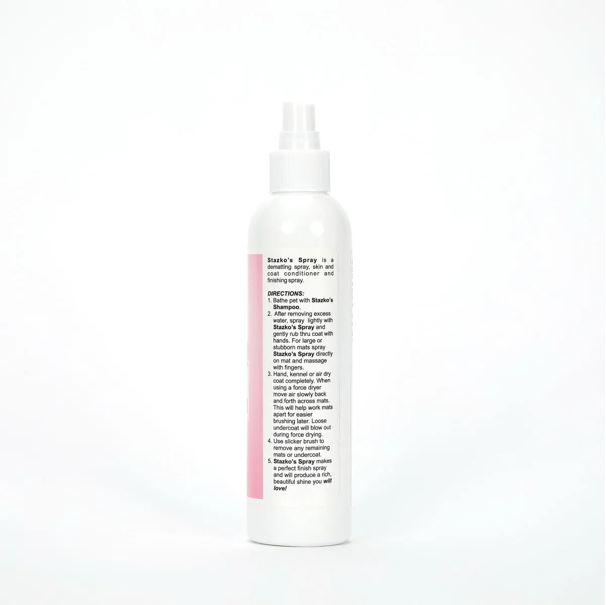 MPP Dog and Cat Conditioning Spray Gentle Anti Static Dematting for All Fur Types (32 oz), clear