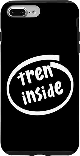 iPhone 7 Plus8 Plus I LOVE TREN INSIDE divertida cita de entrenamiento, Bodybuilder GYM Case
