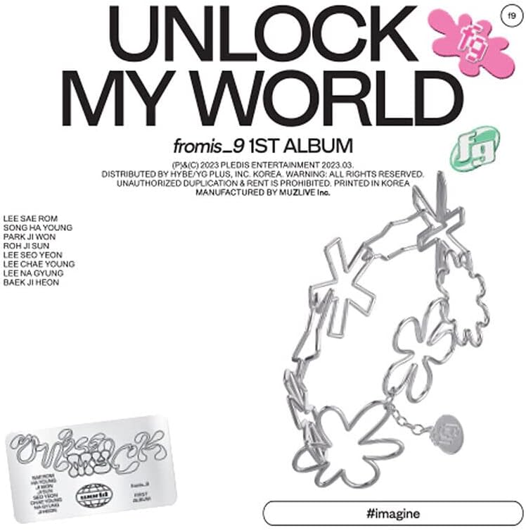 Miniatura 2 de FROMIS_9 DESBLOQUEAR MI MUNDO 1er álbum de Kihno (IMAGINE Ver.) K-POP SELLADO