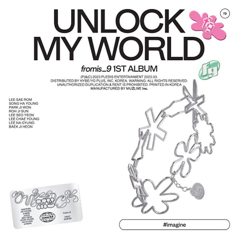 Amazon.com: FROMIS_9 UNLOCK MY WORLD 1st Kihno Album (IMAGINE Ver