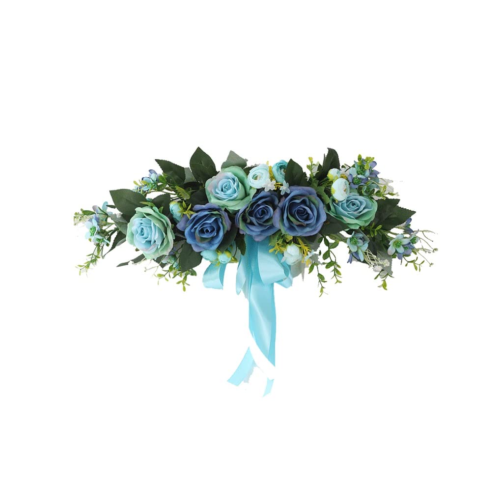 Guirlande suspendue fleur bleue pour sublimer vos fêtes et mariages