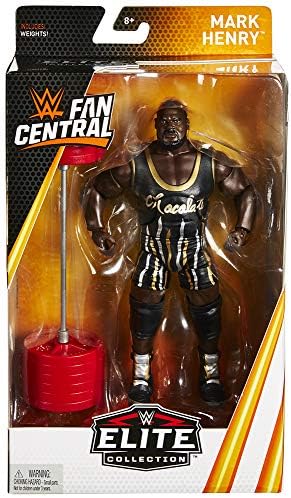 WWE Mattel Elite Collection Fan Central Exclusive Mark Henry 6 inch Action Figure