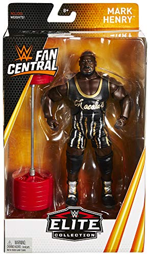 WWE Mattel Elite Collection Fan Central Exclusive Mark Henry 6 inch Action Figure