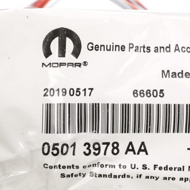 Amazon.com: Mopar - OEM Wiring - 5013978aa : Automotive 