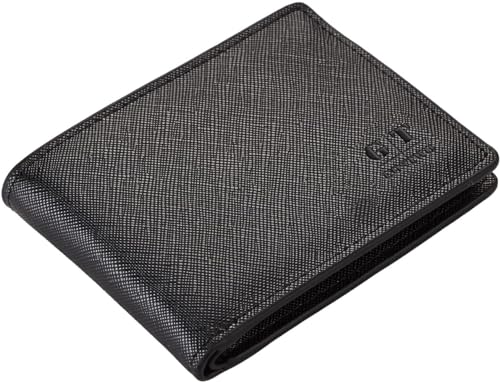 Gostwo Slim Rfid Wallet for Men Minimalist Leather ID Window Front Pocket Bifold Wallet Bussiness Card Holder Gift for Men2