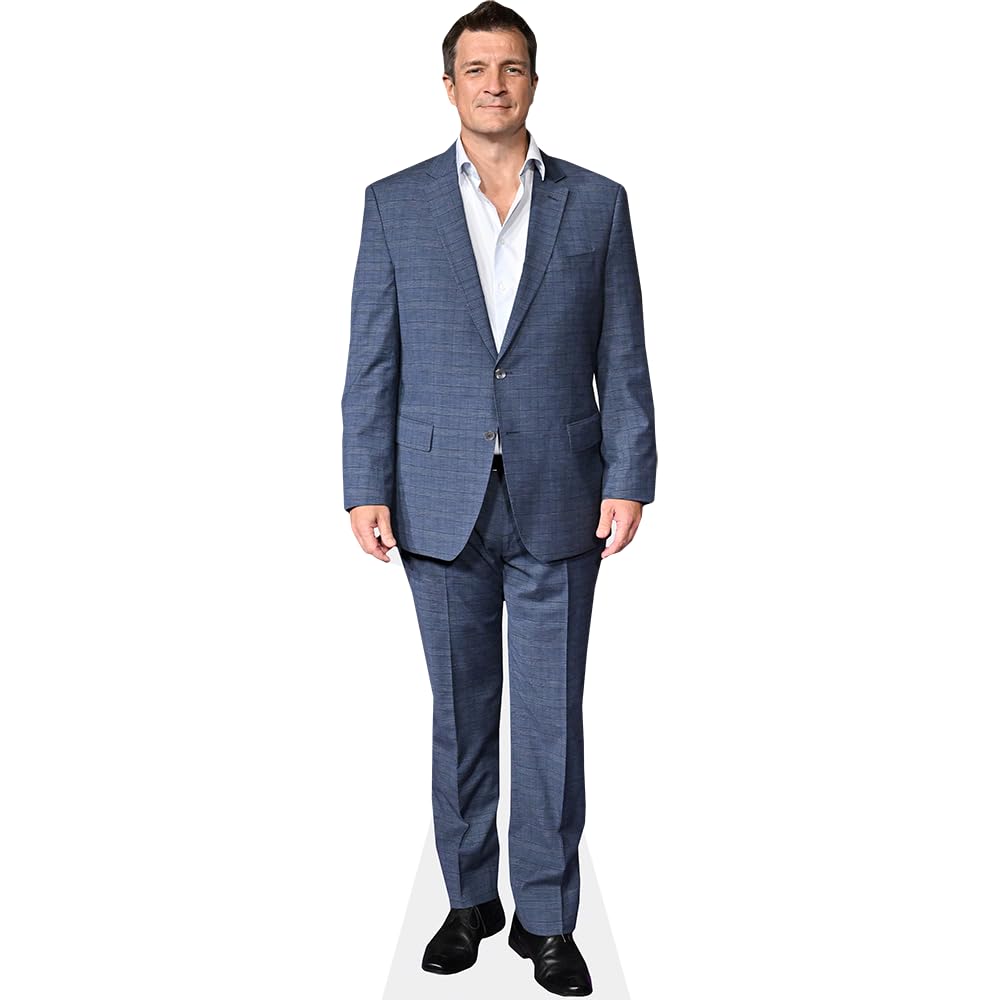 Celebrity Cutouts Mini Size Cutout Nathan Fillion (Suit)