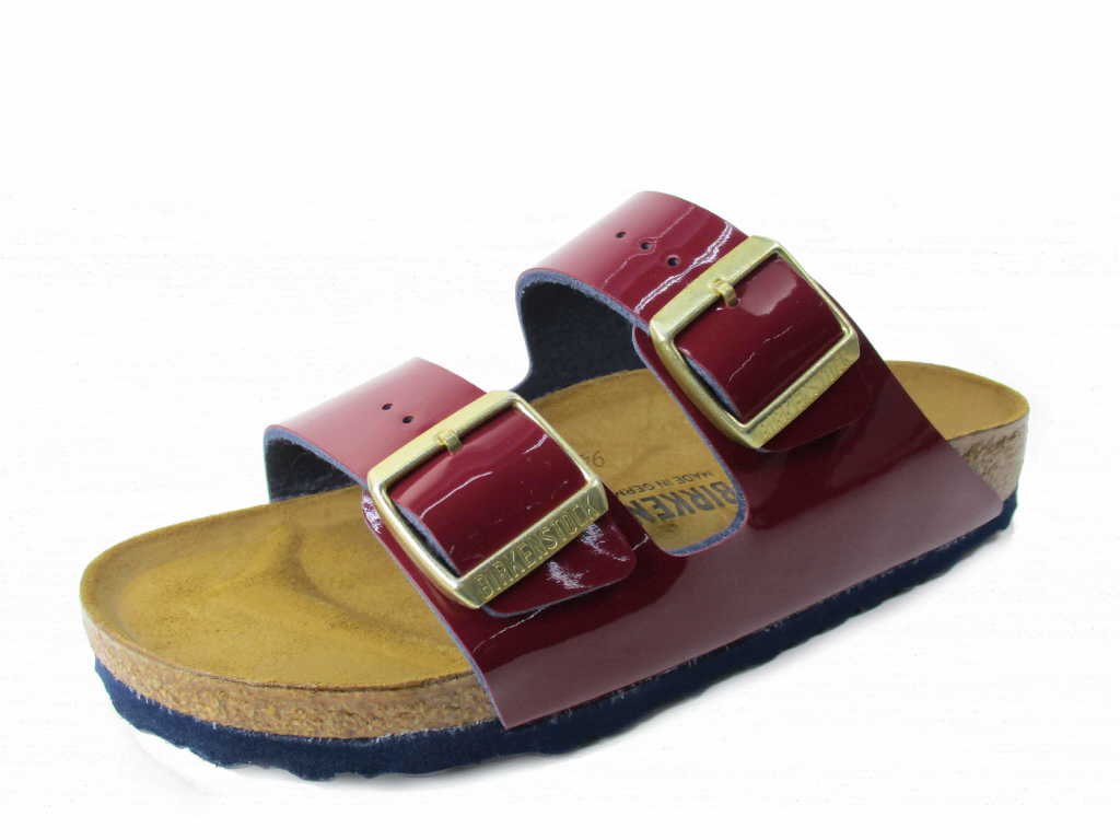 Birkenstock Rio Sandals Girls White/Patent Sandals Shoes — view 13