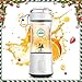 LaHuko Frullatore Portatile, Mini Frullatore per Frullati Multifunzionale con 4000mAh Batteria USB Ricaricabile (individuales 380ML, BPA Free, per Frullati, Frappe, Frutta e Verdura, Pappe Bimbi)