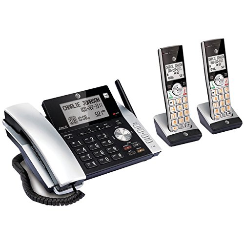 Sistema contestador con 3 teléfonos inalámbricos miniatura 1