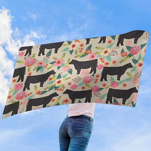 Drapeau de bovins en polyester durable avec œillets solides - 8