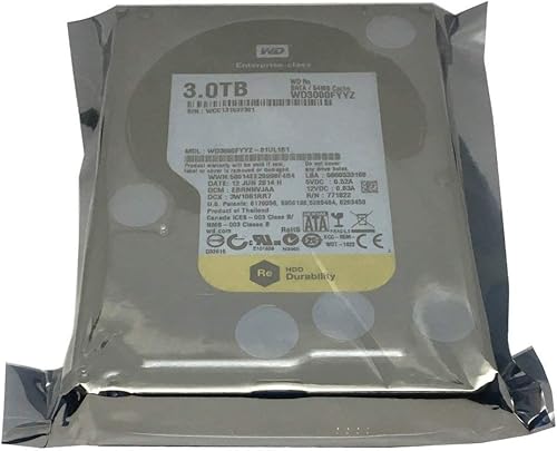 Miniatura 4 de Western Digital RE WD3000FYYZ 3TB 7.2K RPM 64MB caché 6Gb/s SATA 3.5" Enterprise HDD (renovado)
