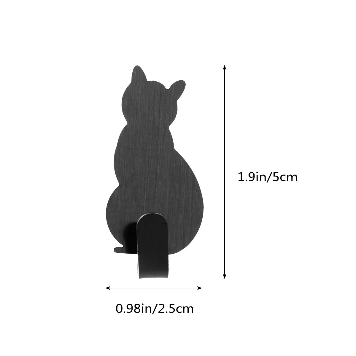 5 PZ GANCI da parete per immagine autoadesivi per appendere appendici da parete senza unghie EUR