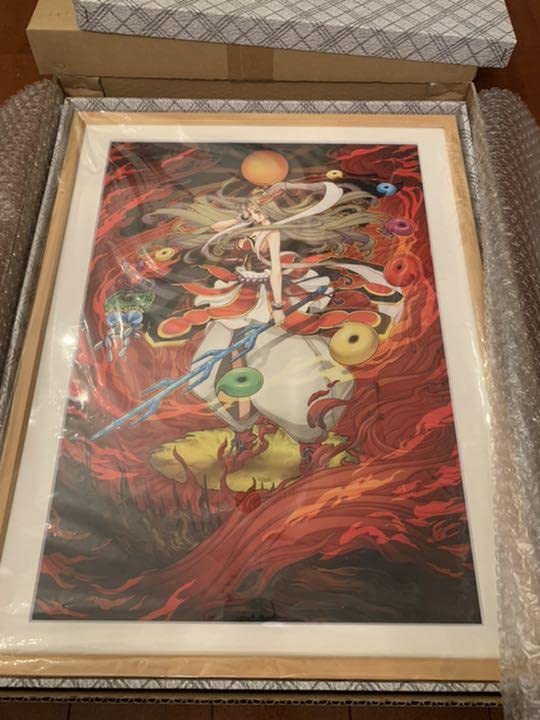 モンスターストライク展 モンスト展 複製原画 イザナミ 新品未開封