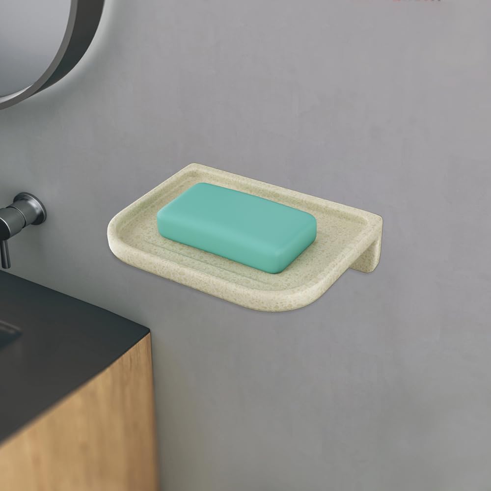 MASTER BATH QW118 Ceramic Soap Dish, UF Soap Dish Tray, Sabu Dani for Bathroom Accessories, Wall Mount Premium Ceramic Soap Dish (Marble) (B0CY87R8BG) Amazon Price History, Amazon Price Tracker