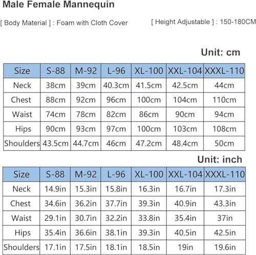 Verstellbarer Torso für männliche Kleider, mit Stativständer zum Schneidern und Anpassen, perfekt für individuelle Kleidungsdesign- und Nähprojekte