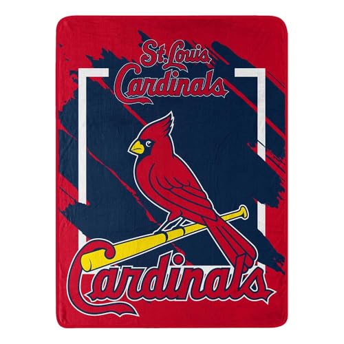 Northwest The Company 1MLB/05905/0027/RET: Micro Raschel Throw Dimensional - Cardinals