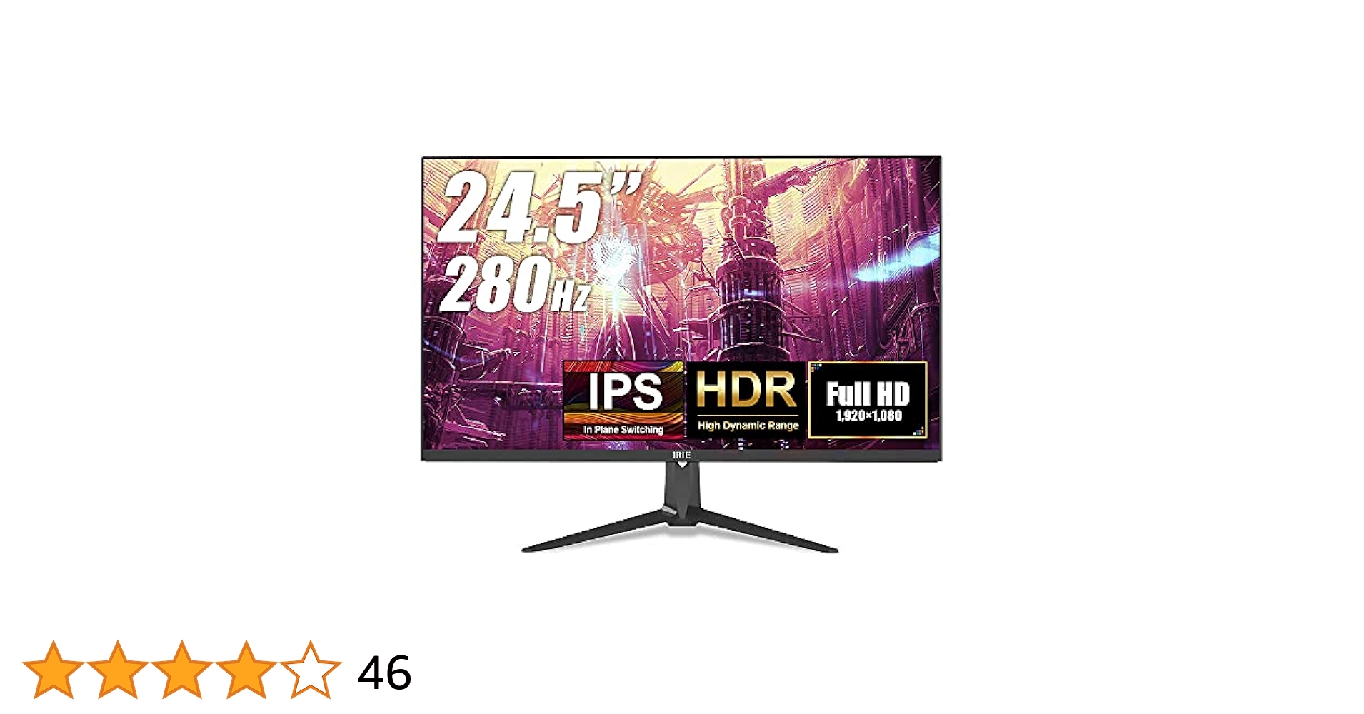 美品　FFF 24.5インチ 280Hz ゲーミングモニター　1ms 美品 FFF 24.5インチ 280Hz ゲーミングモニター 1ms - メルカリ