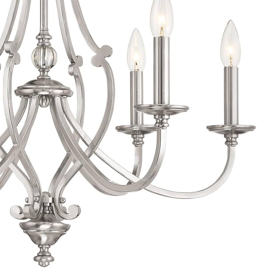 Minka Lavery 3336-84 Savannah Row Chandelier, 6-Light, 360 Total