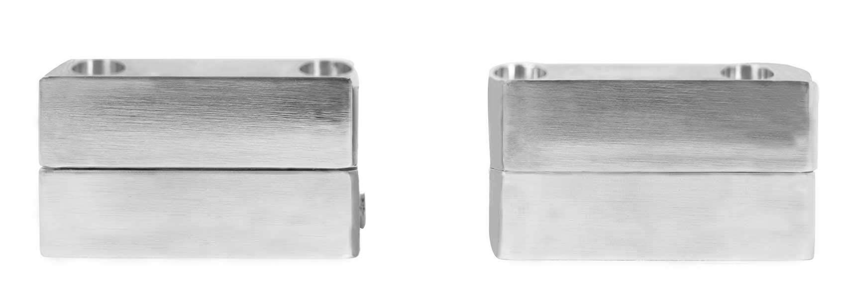 2) Rockville MAC65S 6.5 360° Degree Swivel Chrome Surface Mount 2) Rockville MAC65S 6.5 360° Degree Swivel Chrome Surface Mount