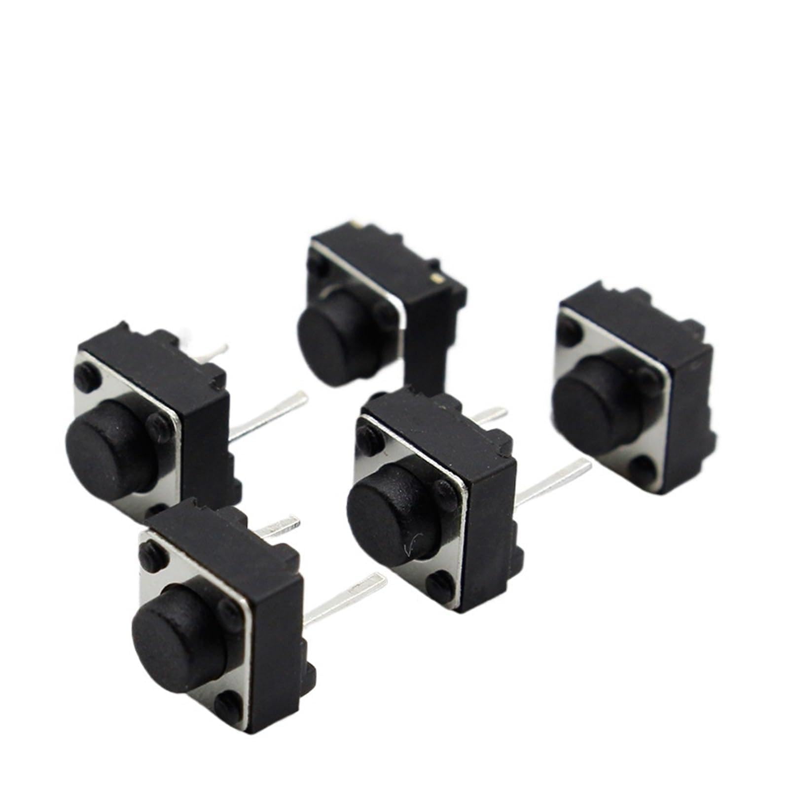 AARTERZZA 6X6X5mm 2pinTactile Tact Push Button Switch Momentary 100pcs/lot