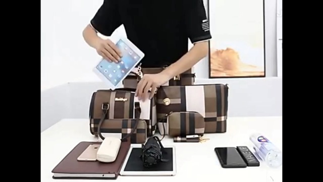 Set de 6 bolsos para mujer ZiMing miniatura 5
