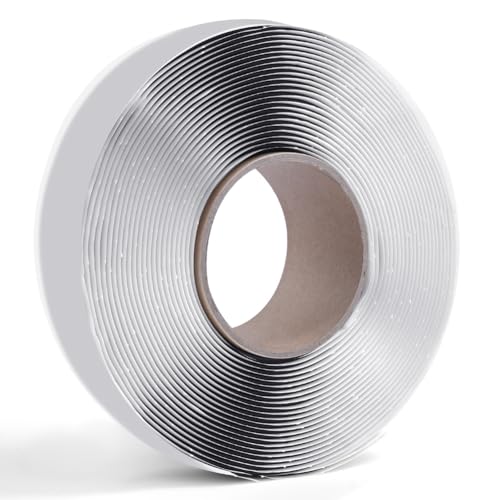 flintronic Butyl Klebeband, 5CM(B) x 10M(L) Butylrundschnur Schwarz, Dichtband Selbstklebend,