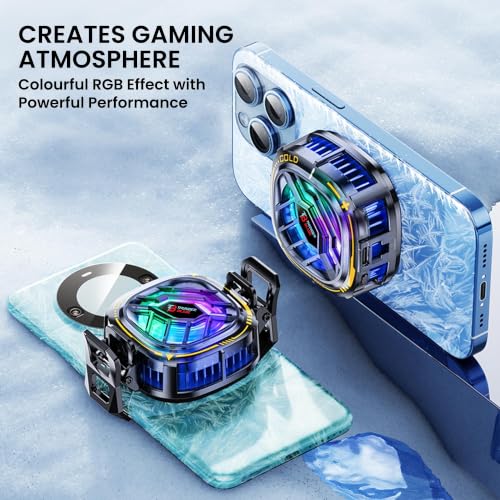 Image of Mobile Cooler Gaming Fan Cooler for Mobile with Type-C