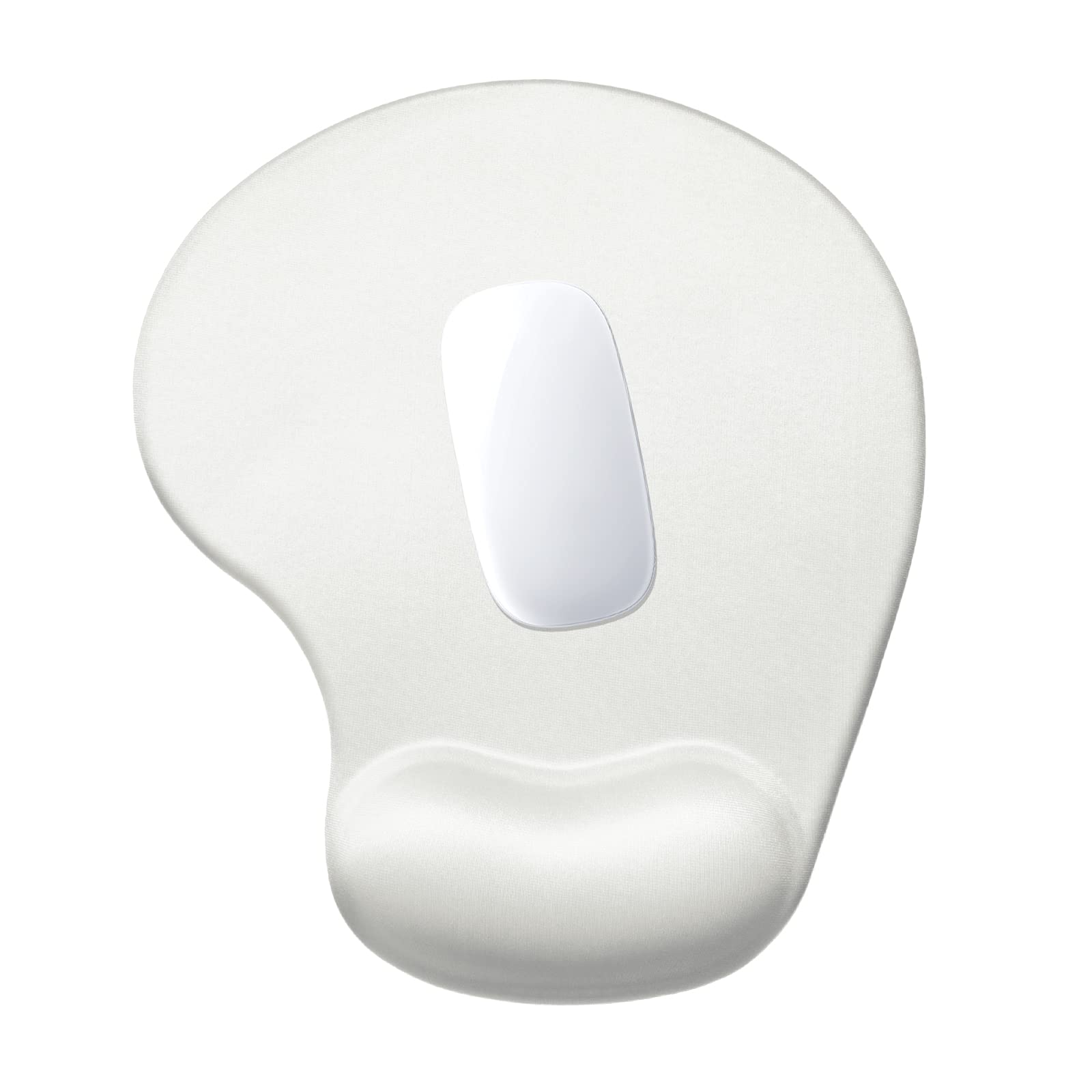 Hsurbtra Tappetino per mouse ergonomico con supporto per il polso, tappetino per mouse in gel con base antiscivolo in PU, tappetino per mouse in memory foam per alleviare il dolore, per laptop, PC,