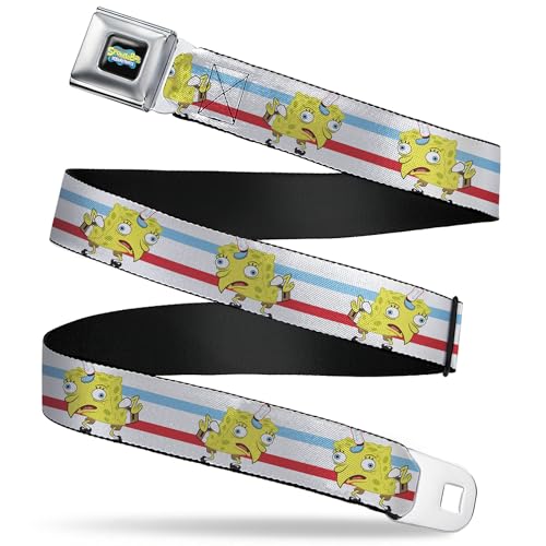 Cinturón de seguridad estándar de Bob Esponja ideal para convenciones y estilo urbano
