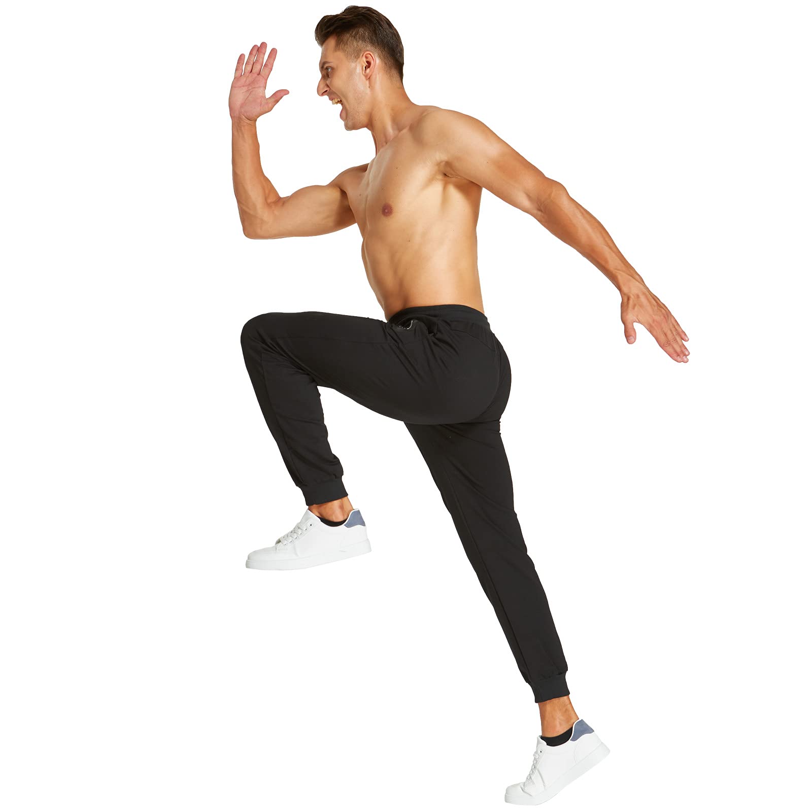 JustSun Pantalon Chandal Hombre Deporte Jogger Pantalones