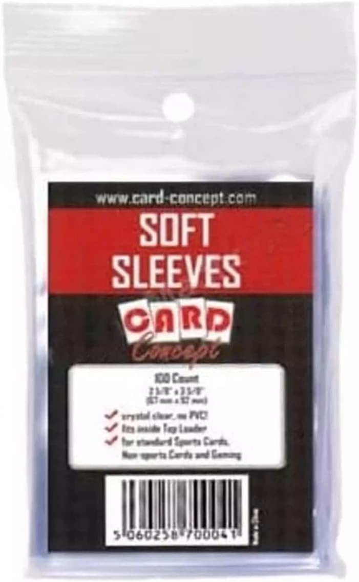 100 CARD-CONCEPT Trading Card Sleeves - Deck Protectors Pokemon/Magic Sized