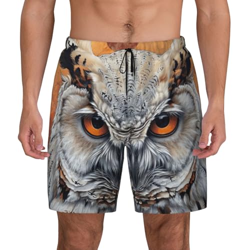 Pantalones cortos de natación transpirables y ultraligeros marca Owl Beliefs de playa