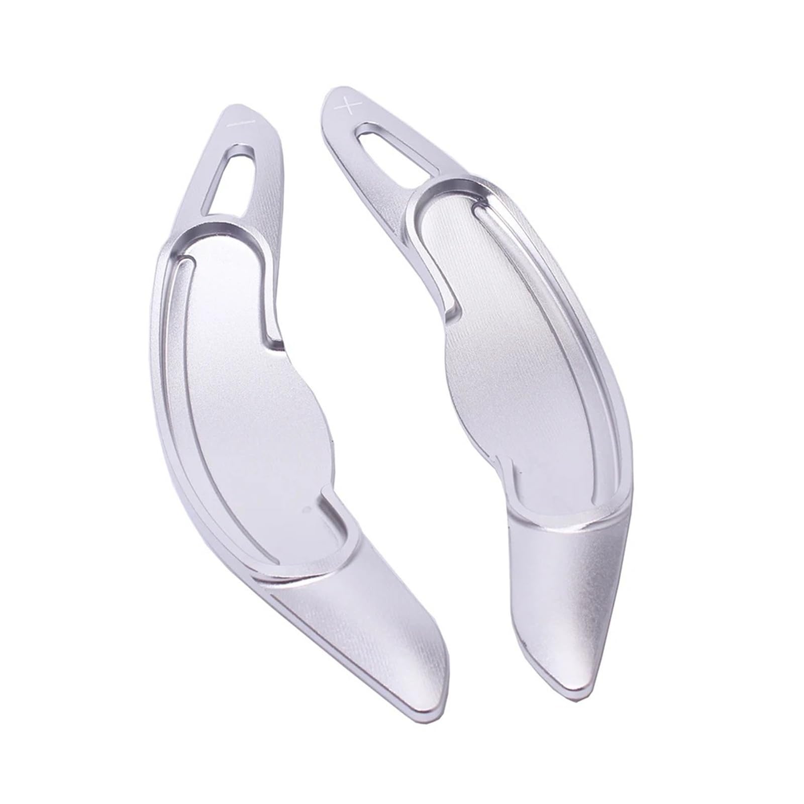 Xzcvtyw Silver Car Paddle Steering Wheel Shifter For Mk3 F54 F55 F56 F57 F60 Cooper S Jcw Clubman Car Steering Wheel Shift Paddle Shifters(Silver)