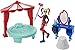 DC Super Hero Girls Poison Harley Quinn Figure Bedroom Set, 6