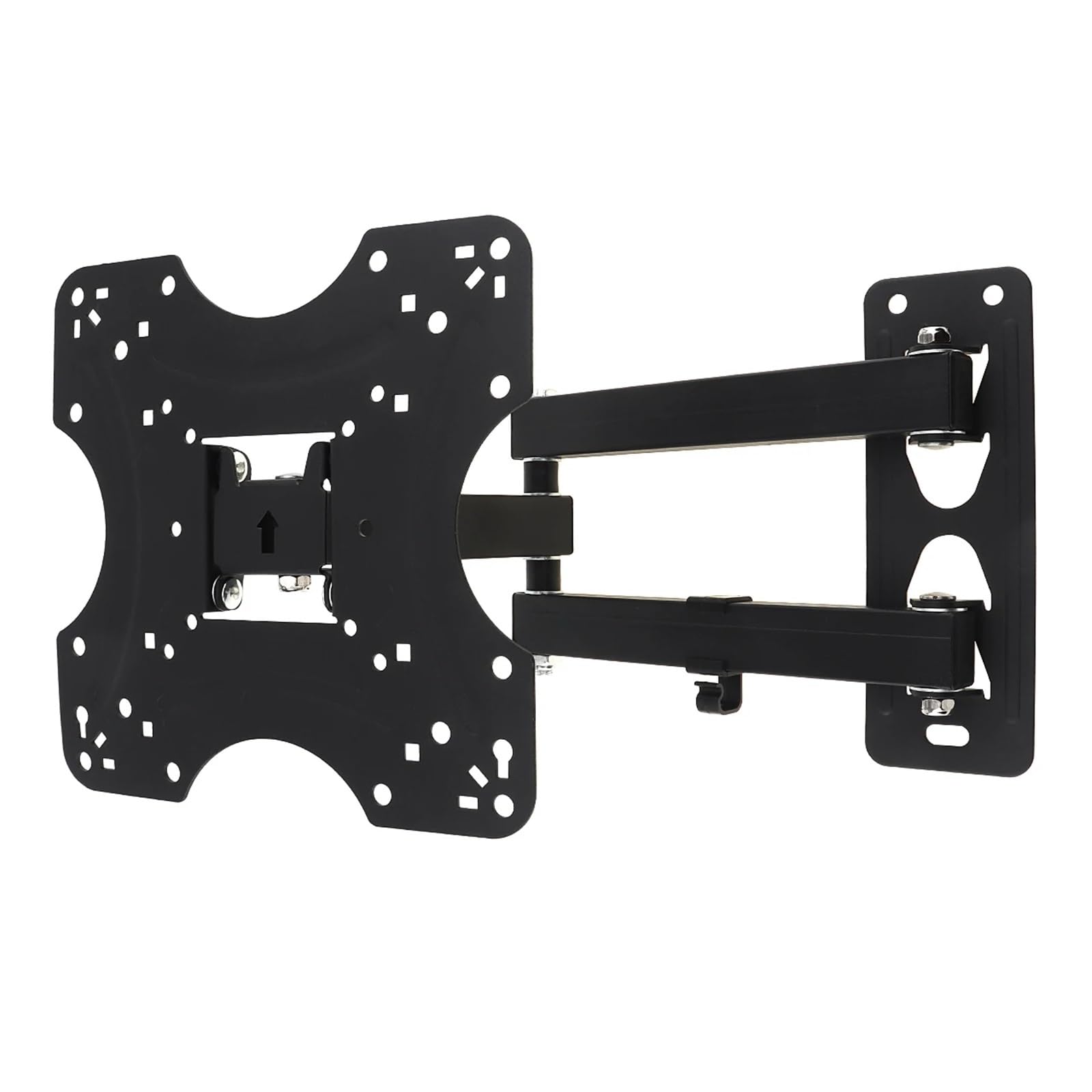 Cadre plat réglable pour TV 17-42 pouces avec clé et serre-câble pour montage mural