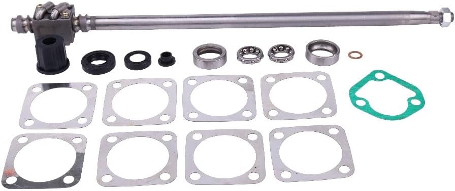 DVPARTS Steering Shaft and Repair Kit Compatible with Kubota Tractor B4200 B5100 B6000 B6100 B7100 B7200D B7200E B6200D B6200E B7100HST-DT B7100HST-E