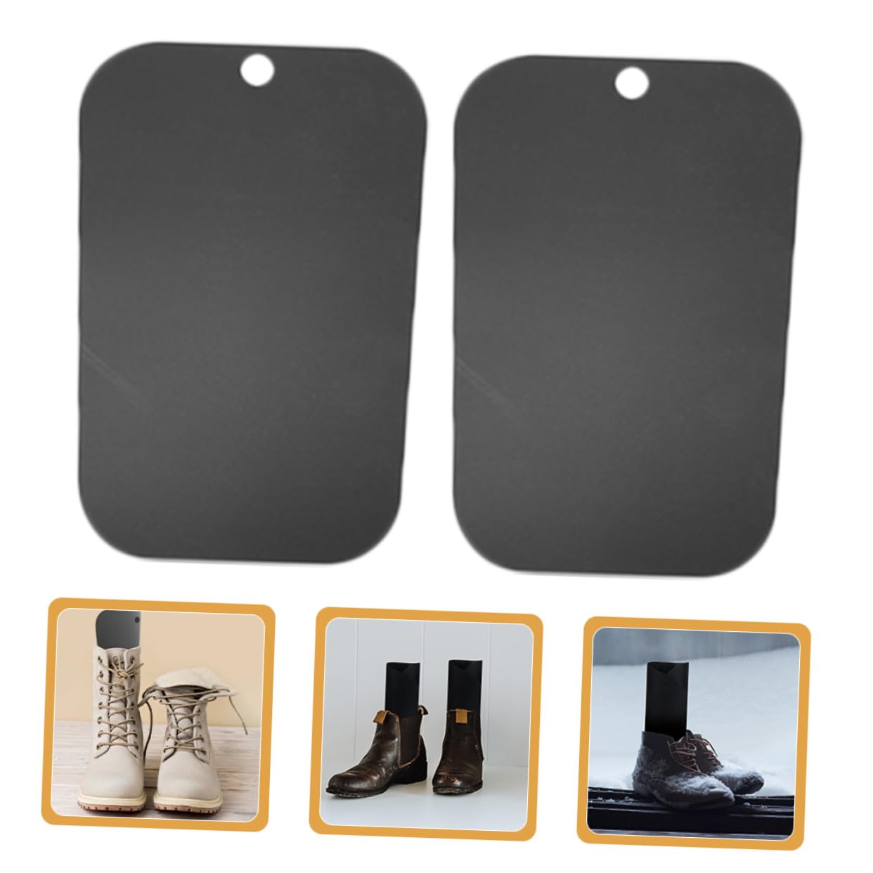 12 Stück Teiliges Stiefelformer Einlagen Lange Stiefelhalter mit Gerader Platte Wiederverwendbare Boot Shaper Inserts Formschutz für Hohe Stiefel Verhindert Verformung Praktische