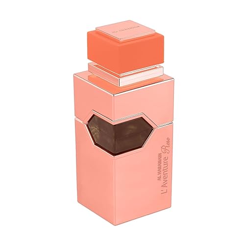 Al Haramain L'aventure Rose - Eau de Parfum en espray para mujer, 6.7 onzas